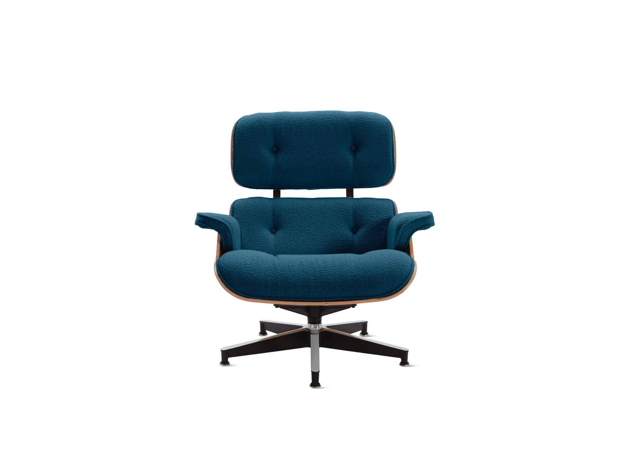 Blue eames lounge discount chair