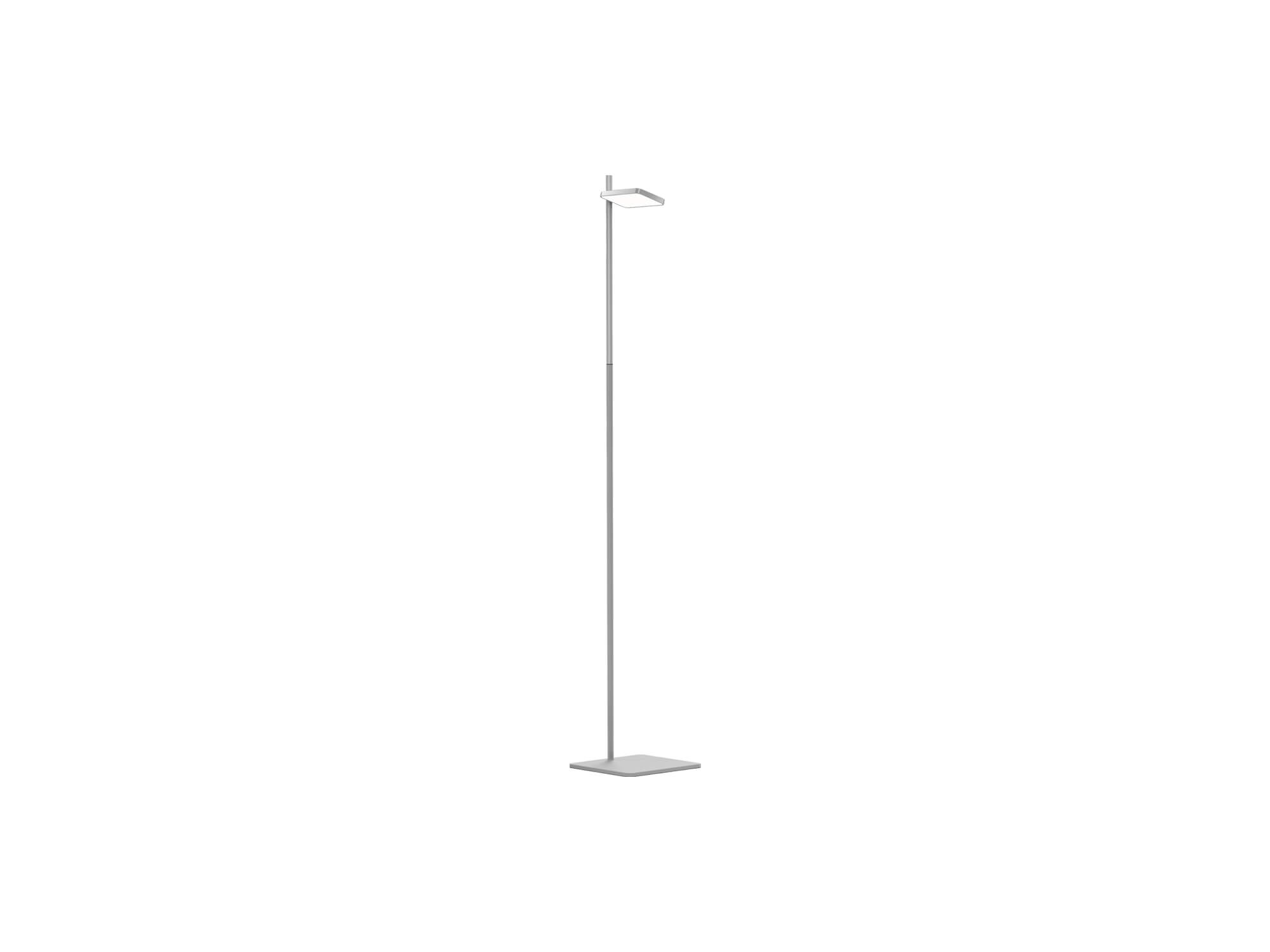 Talia living room floor lamp in grey