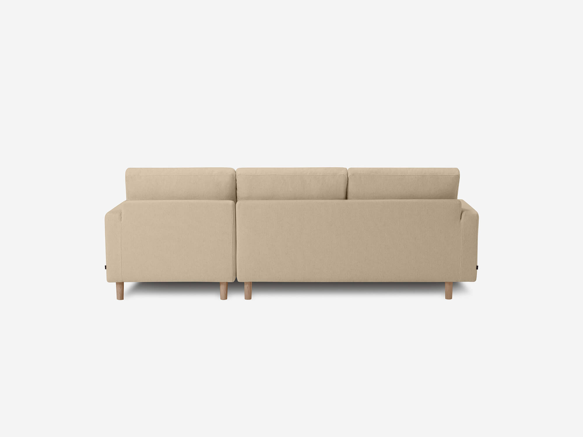 Oskar Plush 2-Piece Sectional Sofa with Chaise | EQ3