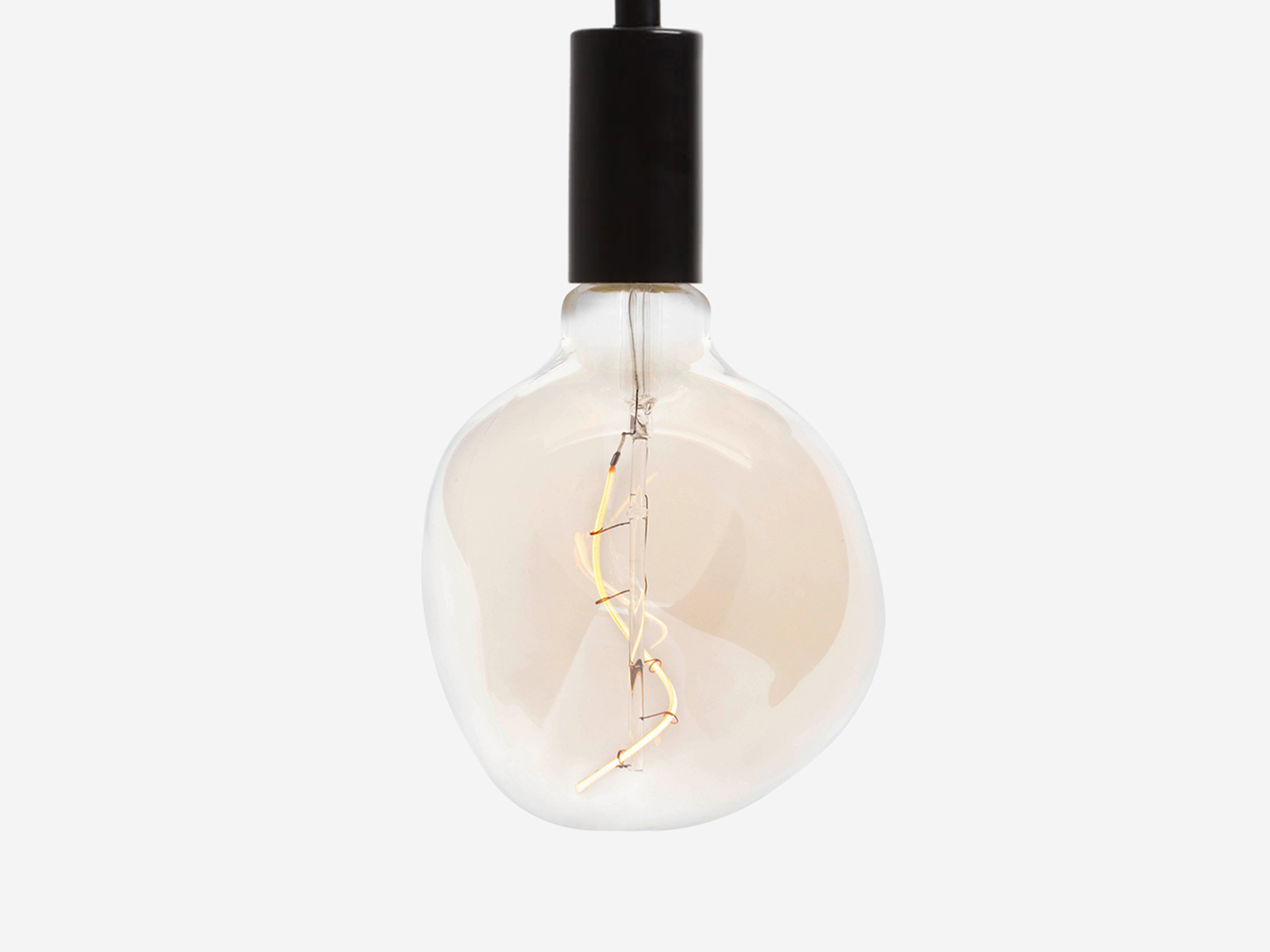 Light on decorative pendant LED blub