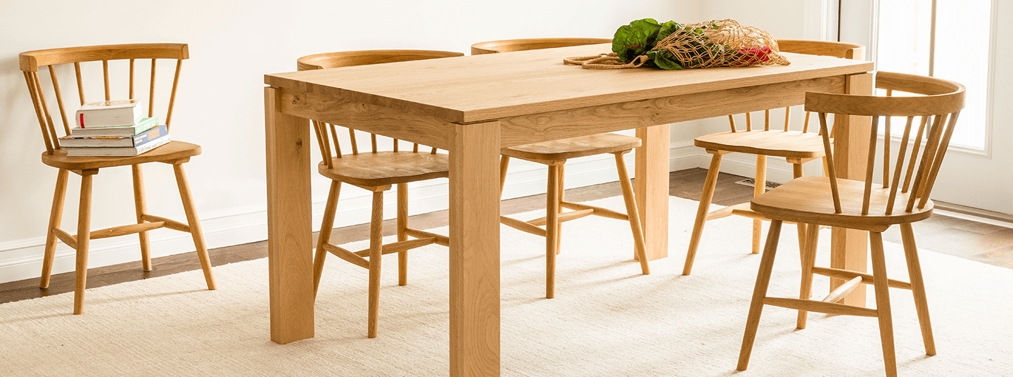 How To Pick The Perfect Dining Chair Tuck, Harvest Dining Table Eq3