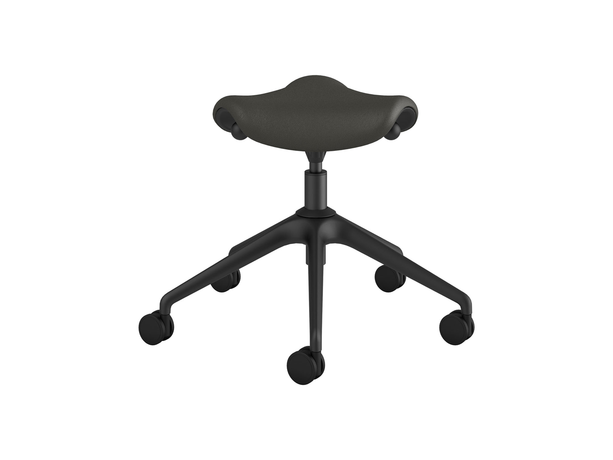 Grey active stool back view