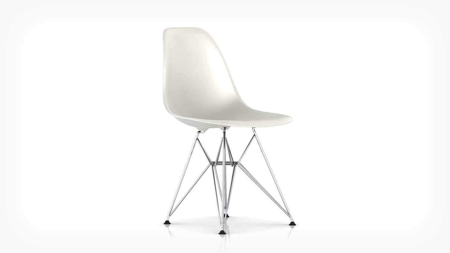 Eames Molded Plastic Side Chair-Wire Base / DSR - CA Modern Home