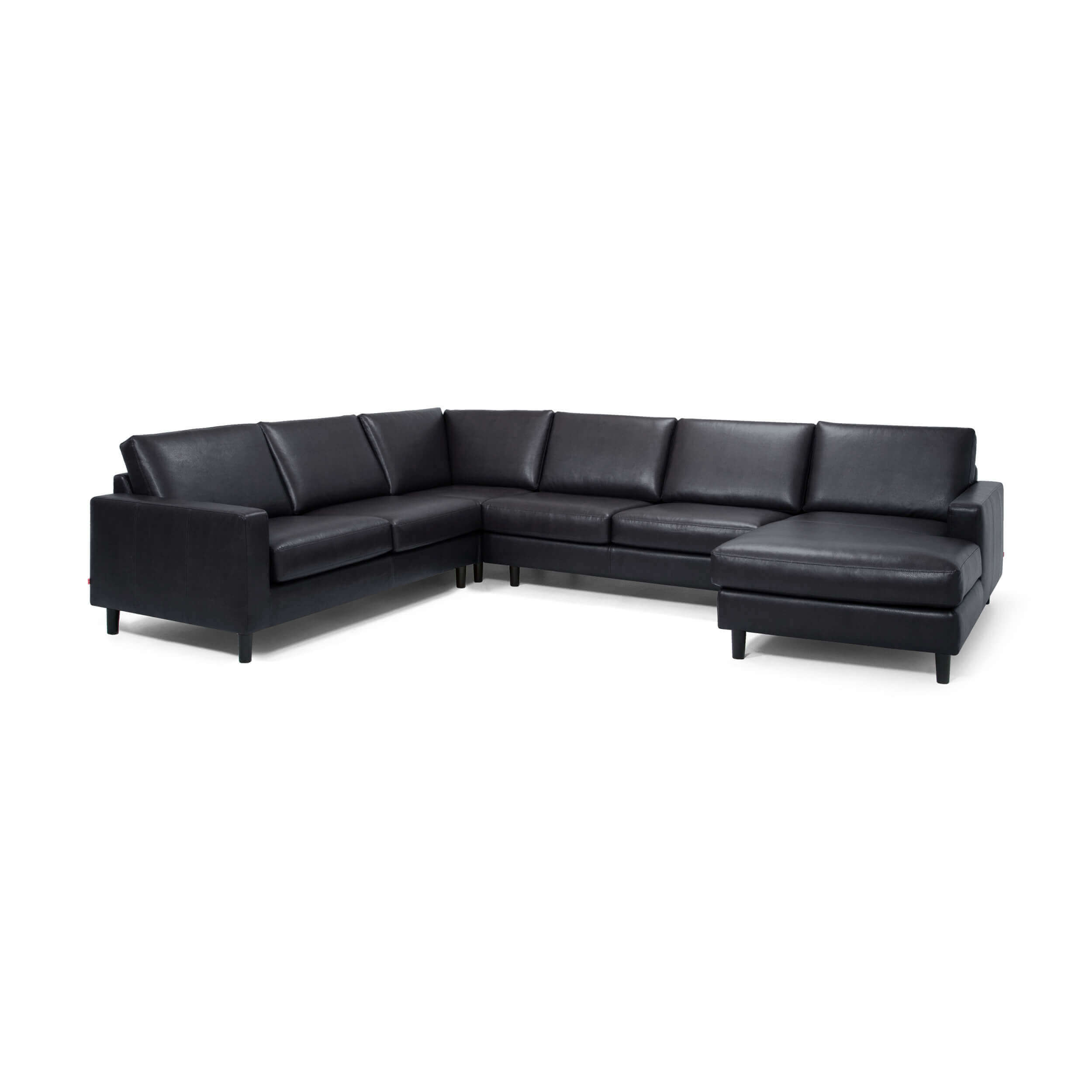 Oskar 4 Piece Sectional Sofa With Chaise Leather