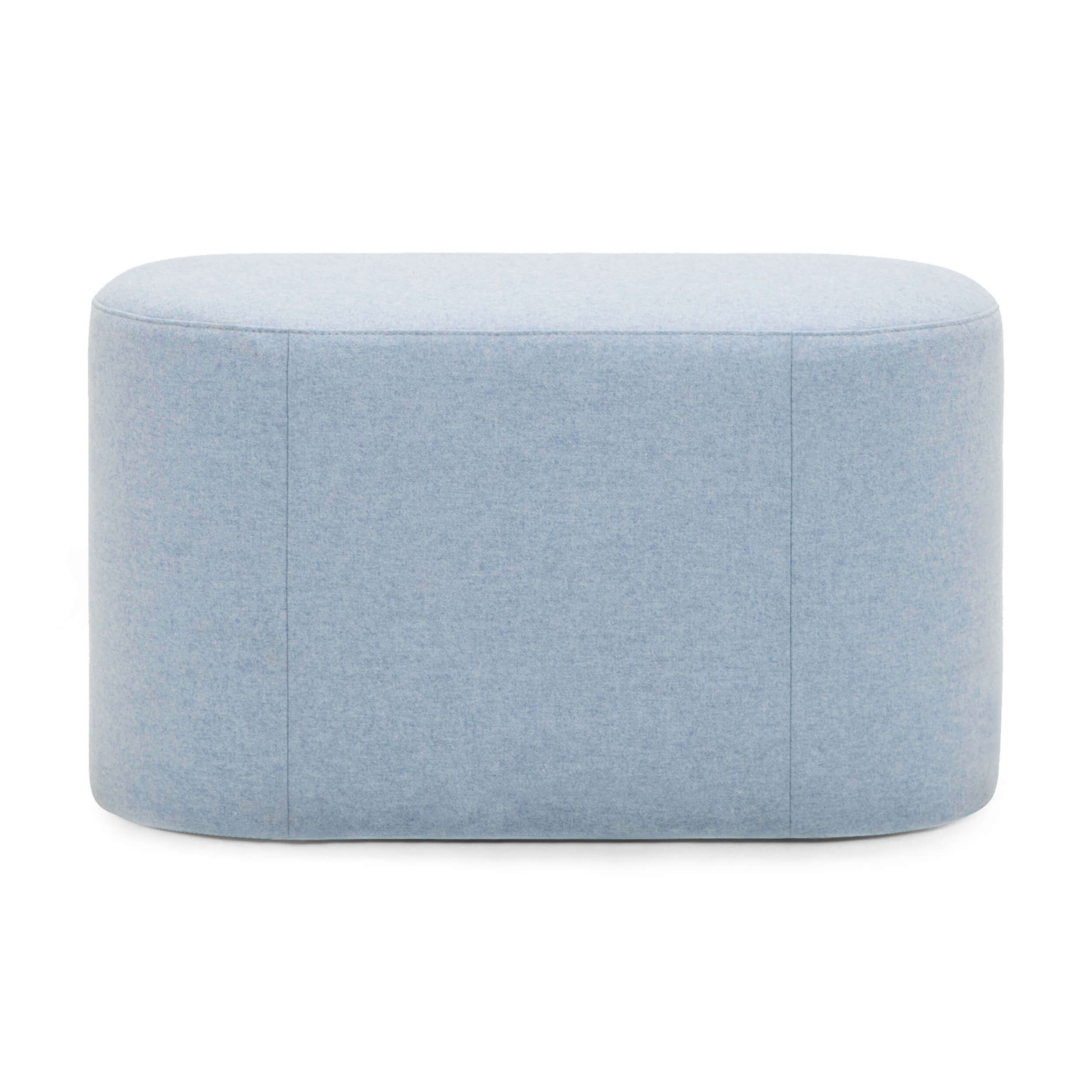 Oval Ottoman - Fabric