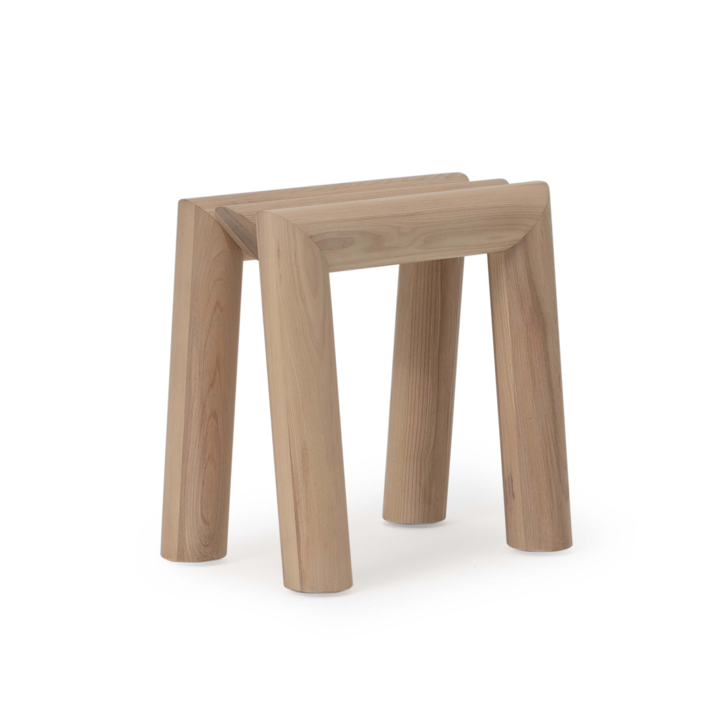 EQ3 Design Collaboration | Unique Solid Wood Entryway Stool