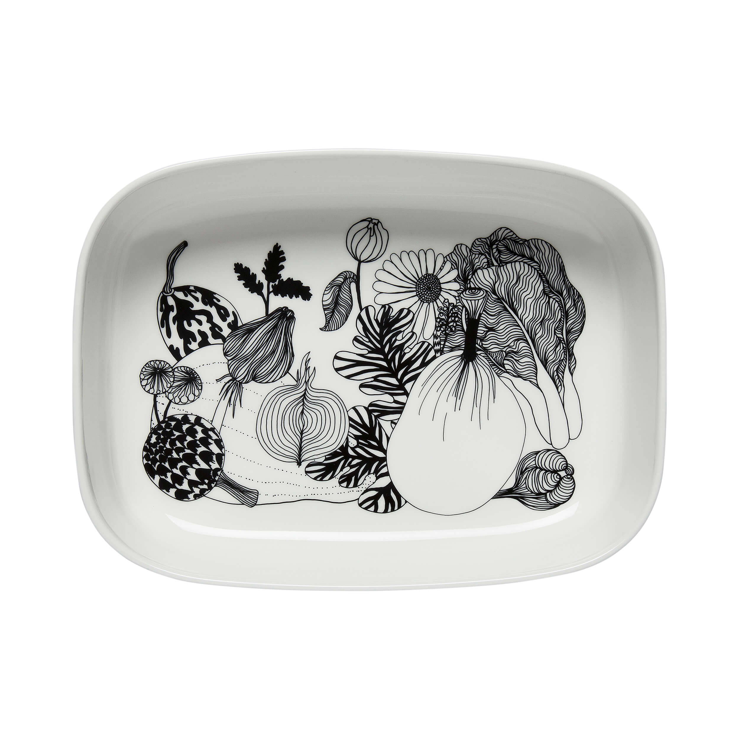 Marimekko - Siirtolapuutarha Serving Dish