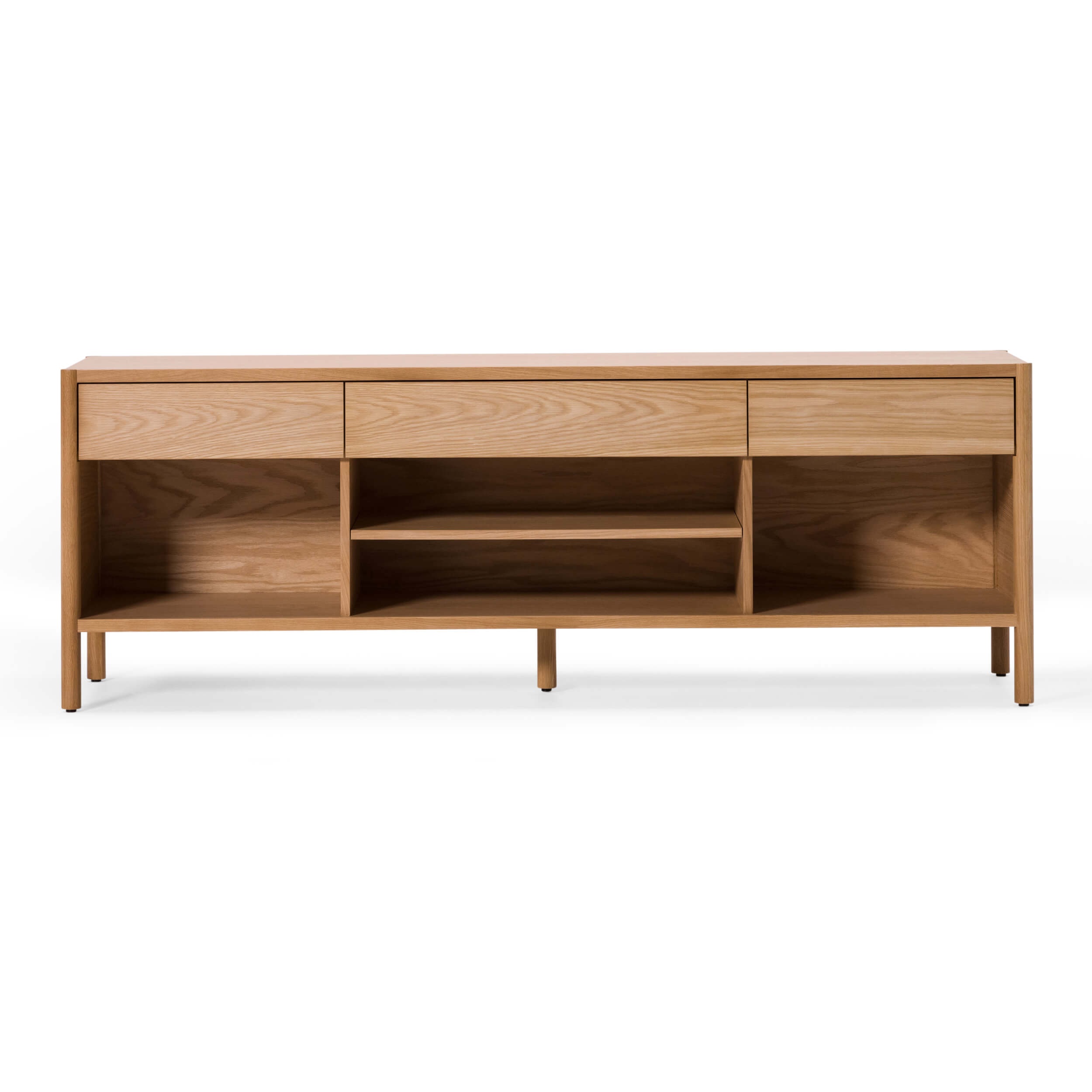 Monarch Media Unit Mid Century Inspired Media Storage