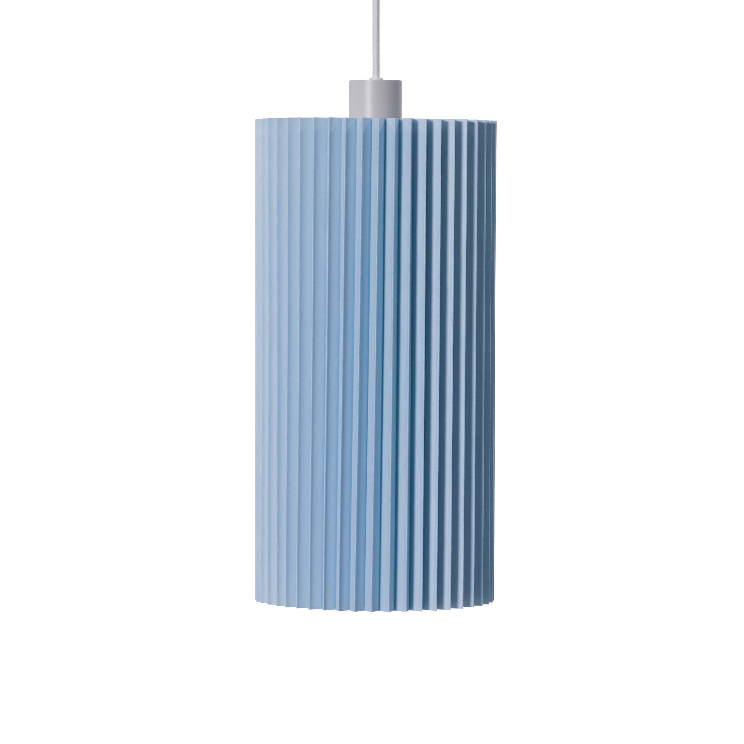 Suspension avec abat-jour en forme cylindre pli Custom | EQ3