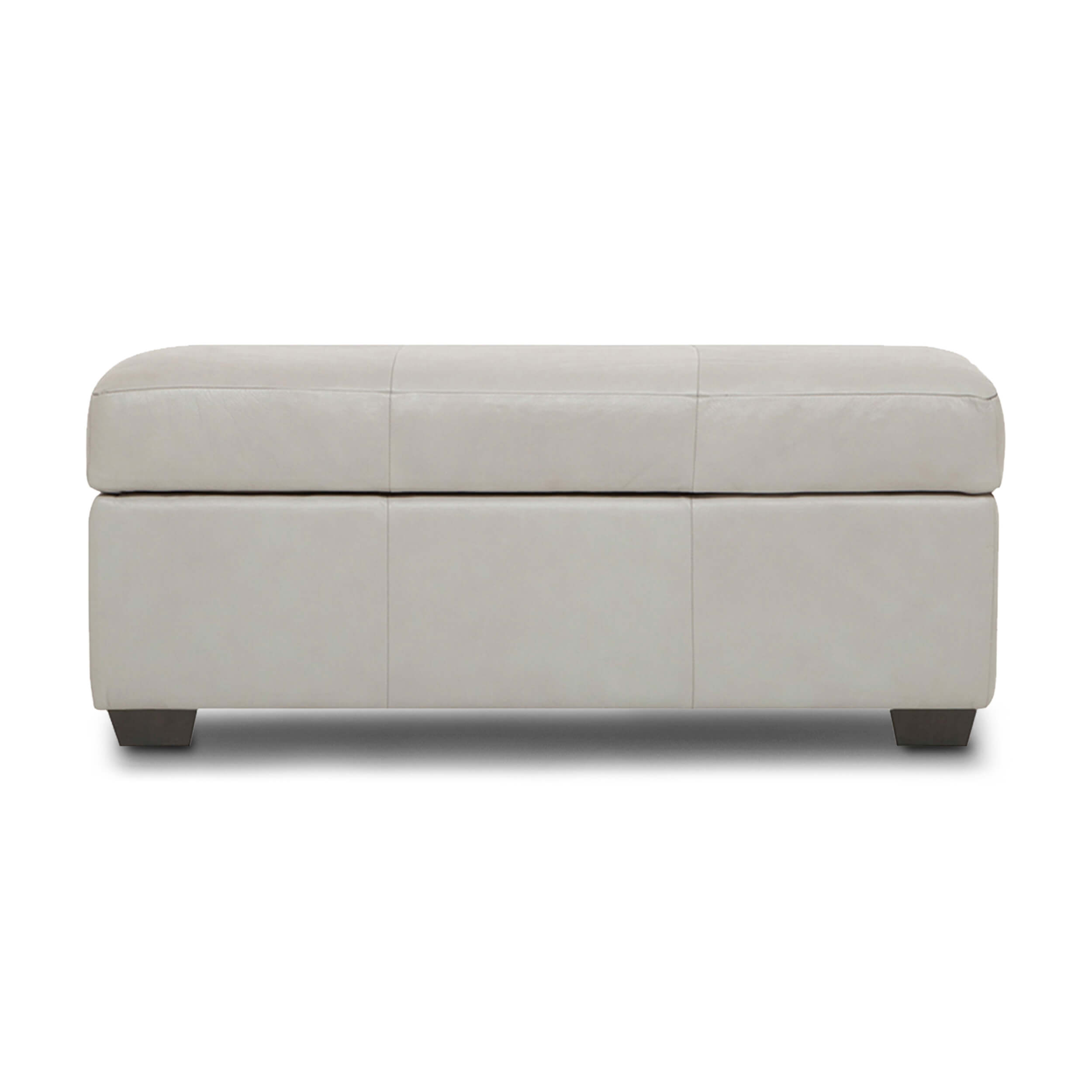 Stella Storage Ottoman Leather EQ3
