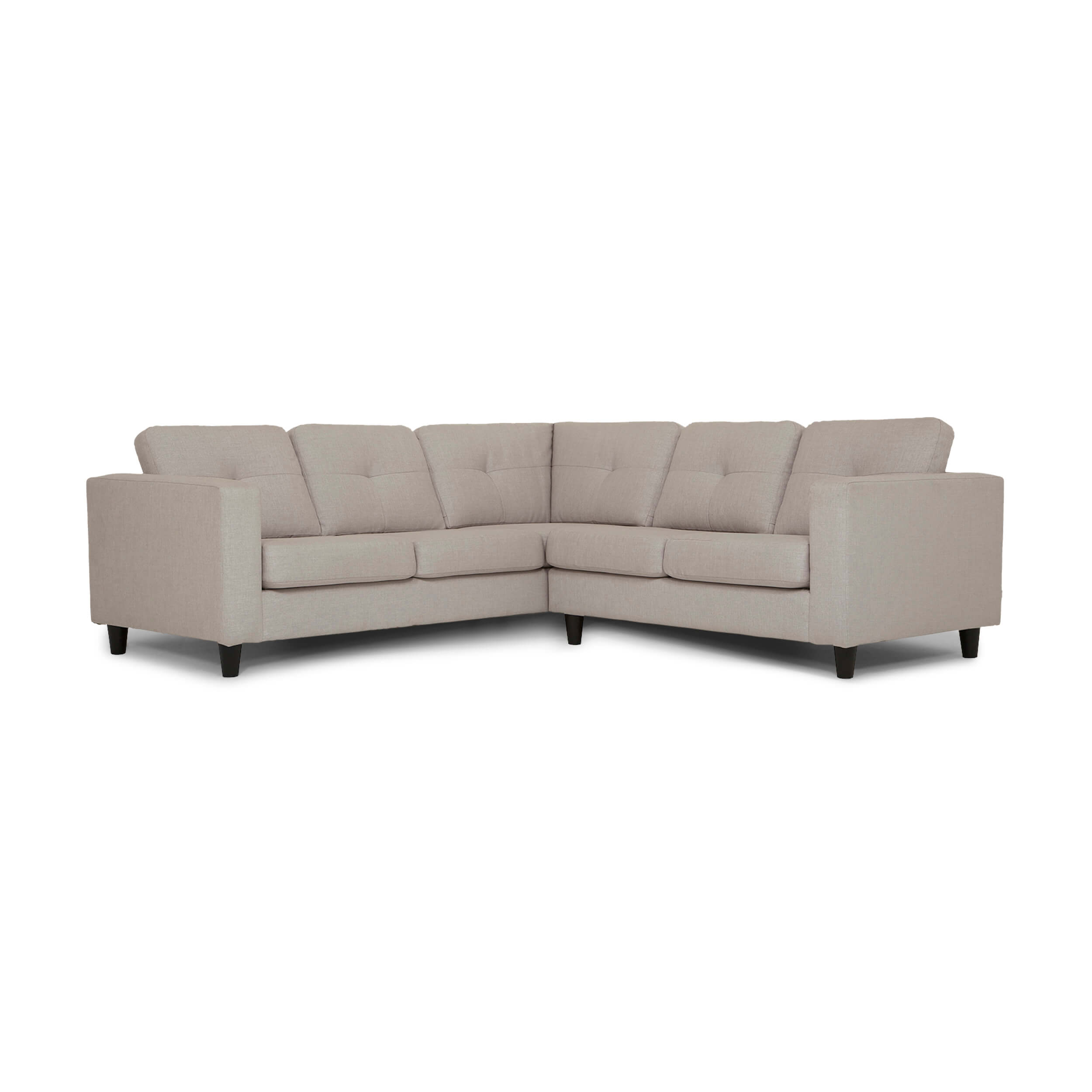 Solo 2-Piece Sectional Sofa - Fabric | EQ3