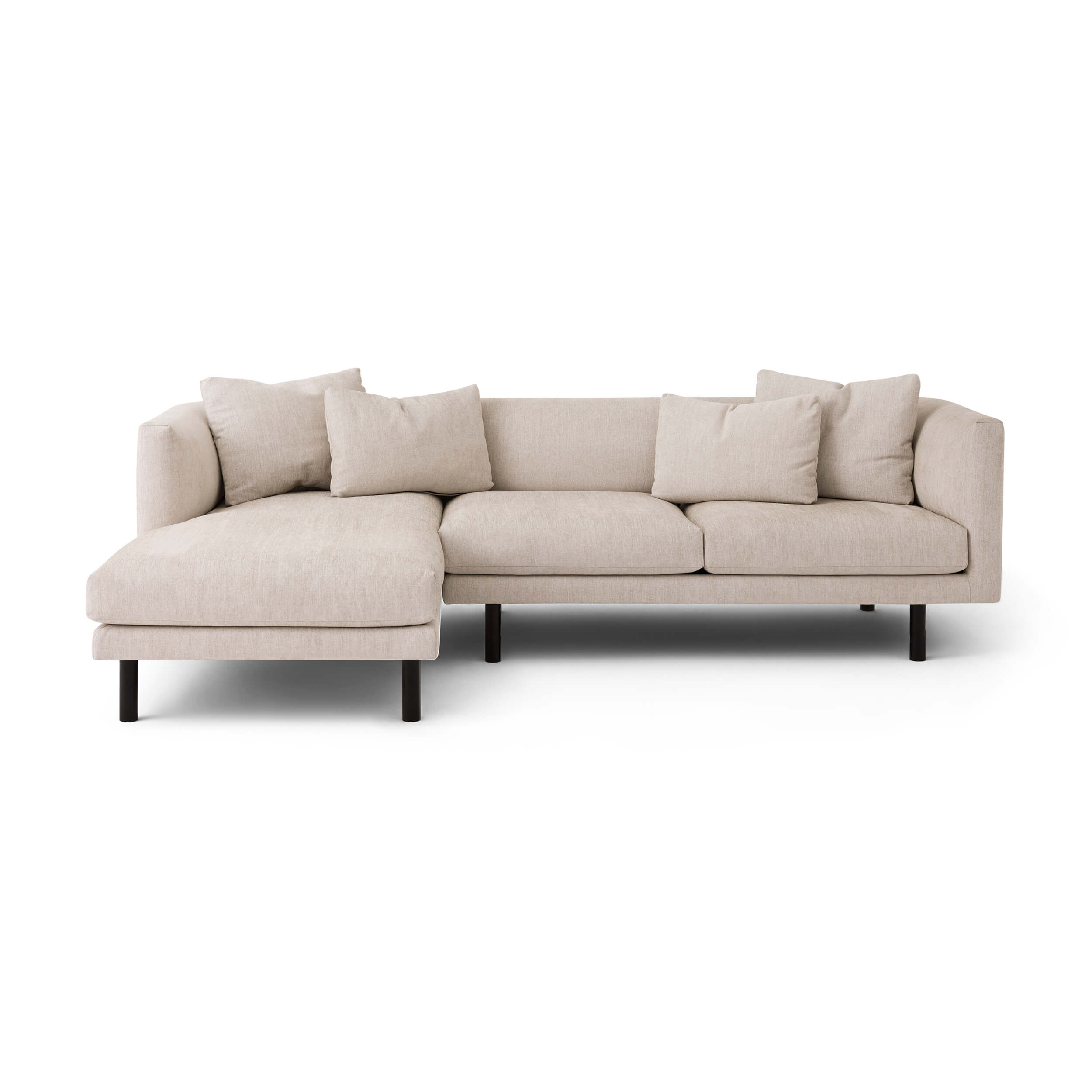 Replay 2Piece Sectional Sofa with Chaise Fabric EQ3