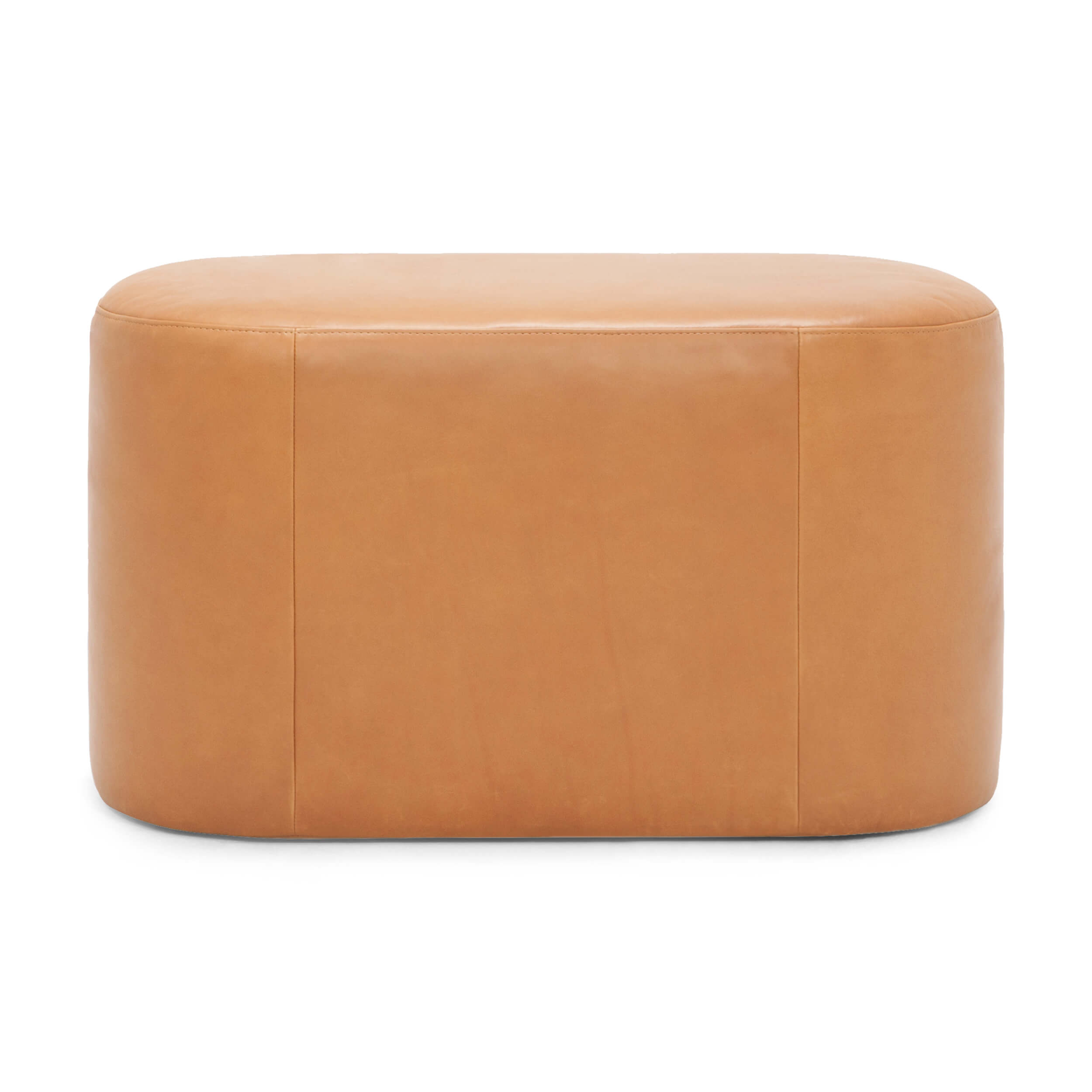 Oval Ottoman - Leather | EQ3