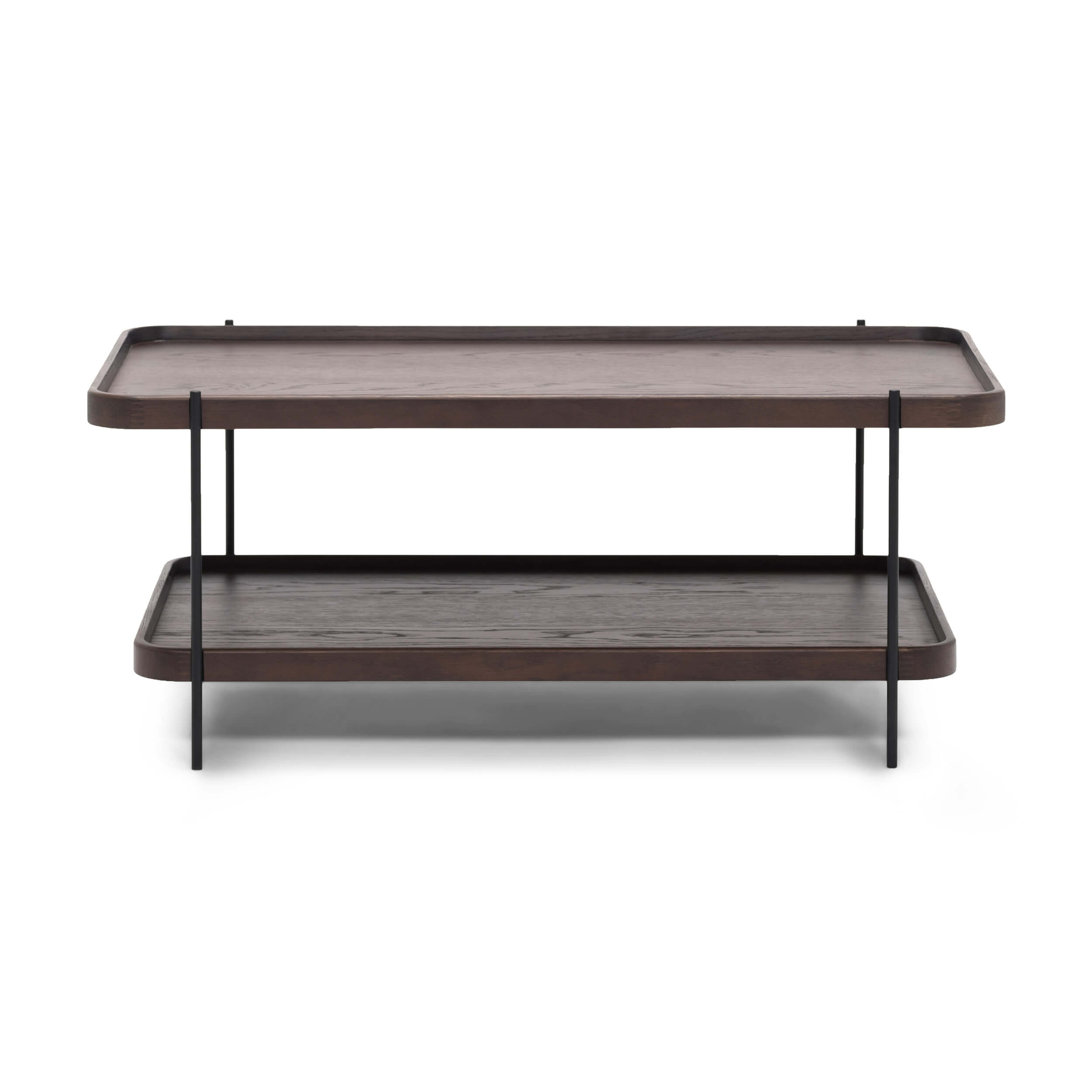 Sage Rectangle Coffee Table Smoked Oak EQ3