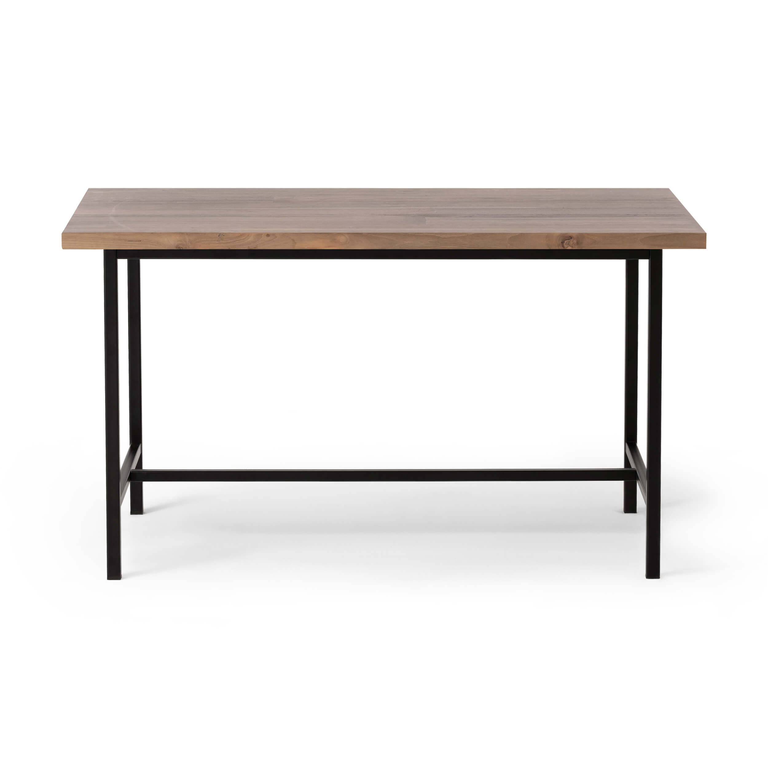 Kendall Custom Dining Table 54" Reclaimed Teak Top EQ3