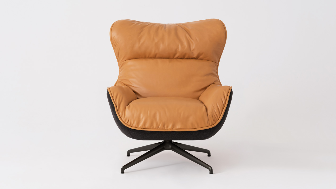 Arie Chair - Coachella Cognac / Lana Black | EQ3